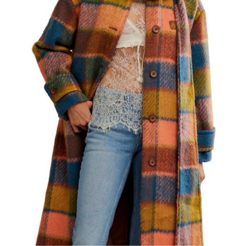 Free People Dalton Wool Coat